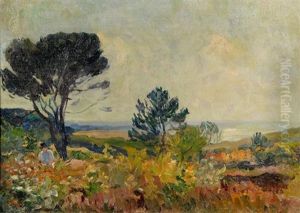 Landscape by Robert Antoine Pinchon