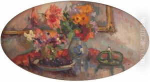 Nature Morte Au Vase De Fleurs by Robert Antoine Pinchon