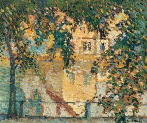 Maison Au Bord De L'eau A L'automne Maison Au Bord De L'eau A L'automne