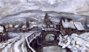 Robec Sous La Neige by Robert Antoine Pinchon