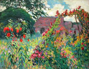 Le Jardin Aux Pavots by Robert Antoine Pinchon