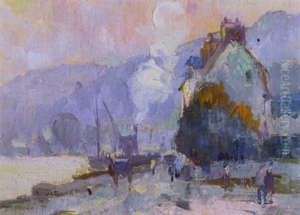 Les Quais A Rouen - view 1