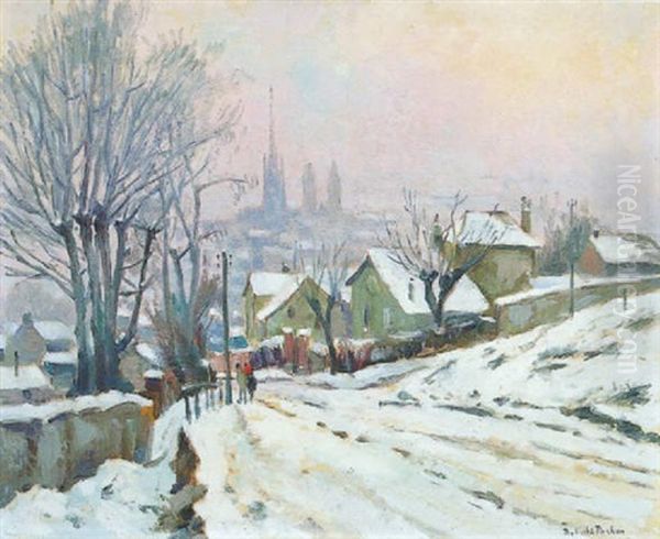 Rouen, Depuis La Rue Francis Yard - view 1