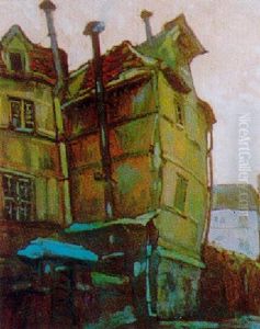 Vieille Rue De Rouen by Robert Antoine Pinchon