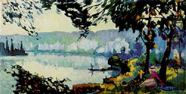 Vue De Bord De Seine Animee - view 1