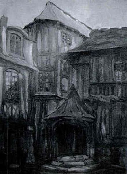 Vieille Cour A Rouen - view 1