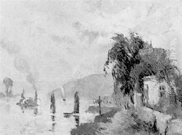 Effet De Soleil Sur La Seine - view 1