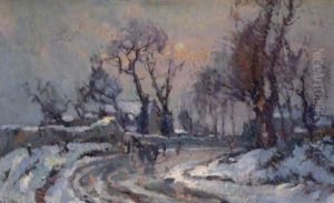 Paysage De Neige by Robert Antoine Pinchon