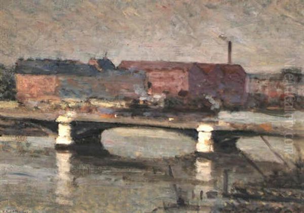 Le Pont Boieldieu A  Rouen - view 1