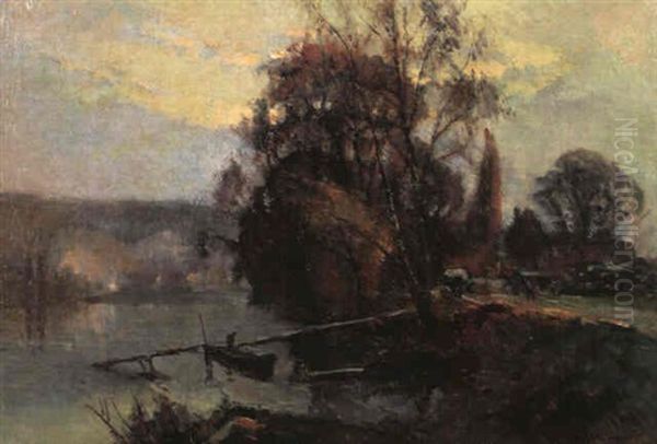 Les Bords De Seine A L'ile La Croix - view 1