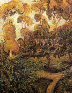 Le Jardin Embrase by Robert Antoine Pinchon