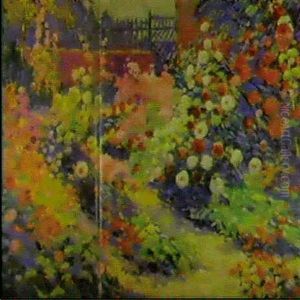 Jardin De Roses by Robert Antoine Pinchon