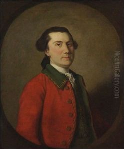 Portrait Of A Redcoat by Robert Edge Pine