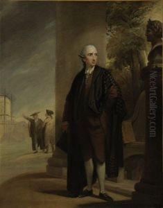 Portrait Of William Bowles Esq. Of Hale House Near Salisbury, In Graduation Robes