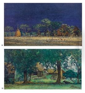 A.) Balintawak At Night B.) Houses In Balintawak by Jorge Pineda