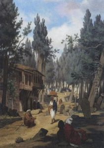 Cimetiere D'eyup A Constantinople