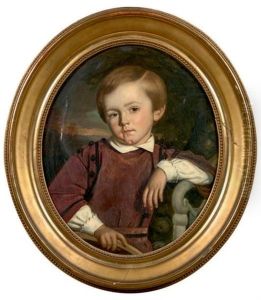 Portrait De Leon Giraudeau De Saint-gervais by Victor Pinel de Grandchamp