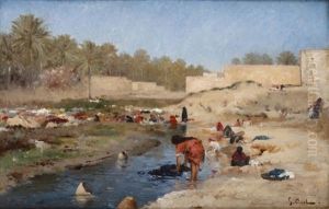 Laveuses A L'oasis
