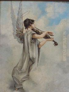 Ange Musicien by Edouard Pingret