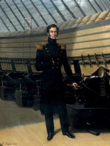 Portrait Luc Francois Gardye De La C., Officier De Vaisseau Portrait Luc Francois Gardye De La C., Officier De Vaisseau