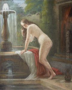 Susannah And The Elders by Edouard Pingret