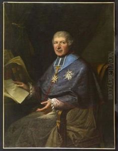 Portrait De Monsieur De Lafarre, Archeveque De Sens, Premier Aumonier De S.a.r. Madame, Duchesse D'angouleme