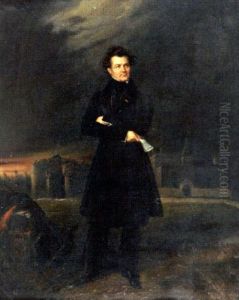 Portrait De (chateaubriand?) by Edouard Pingret