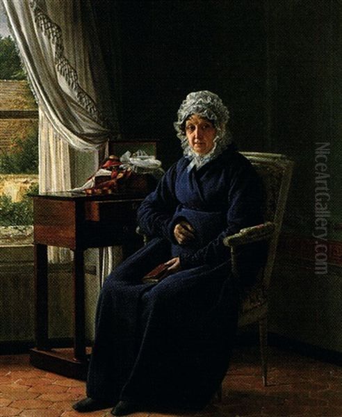 Portrait De Femme Dans Un Interieur - view 1