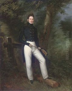 A Gentleman At A Forest Stile