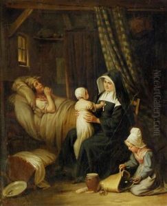 A Hope Of Recovery by Edouard Pingret