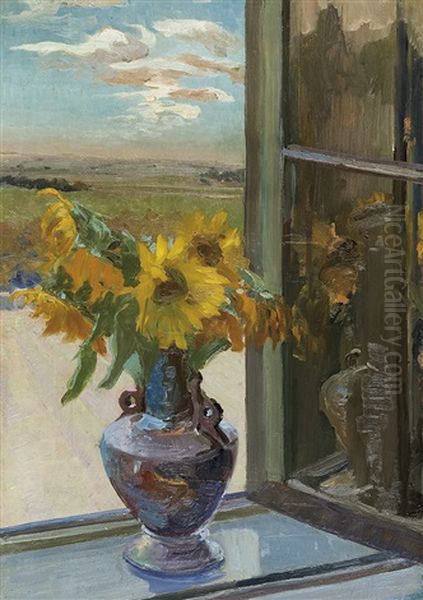 Sunflowers, Before September - view 1