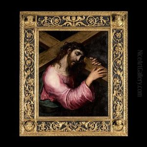 Le Christ Portant La Croix by Marco da Siena Pino