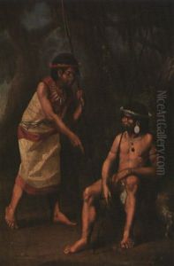 Two Figures Of The Upper Amazon Two Figures Of The Upper Amazon