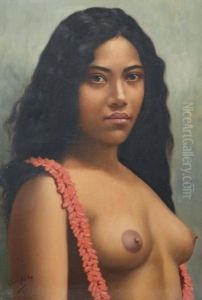 Jeune Fille Des Iles by Luis Anglada Pinto