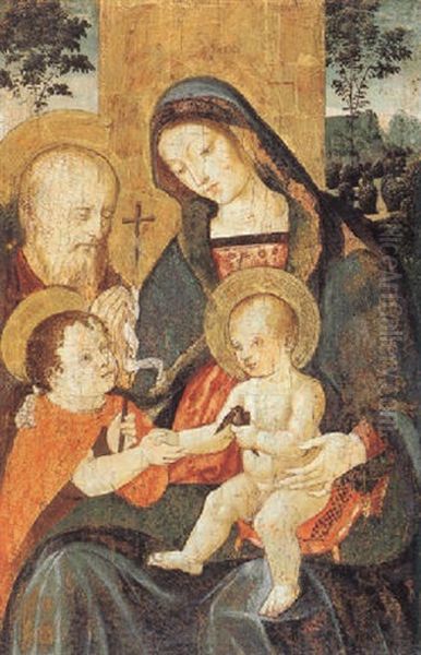 Holy Family With The Infant Saint John The Baptist - view 1