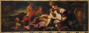 La Carita E La Fede by Domenico Piola
