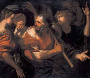 L"angelo Esorta Lot A Fuggire Con La Famiglia Da
Sodoma E Gomorra