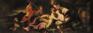 La Carita E La Fede by Domenico Piola