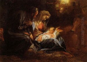 La Nativita by Domenico Piola