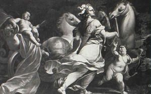 Triumph Of Proserpina by Domenico Piola