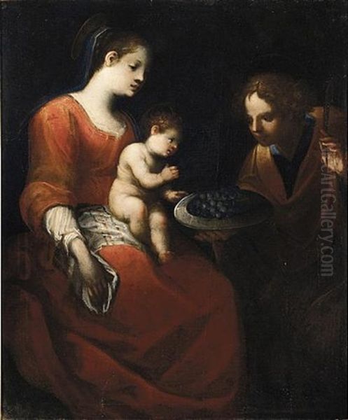 Madonna Col Bambino E Santo Martire - view 1