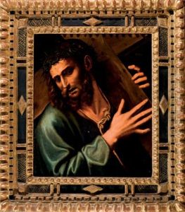 Cristo Con La Cruz A Cuestas Cristo Con La Cruz A Cuestas
