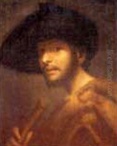 The Flute Player by Sebastiano Del Piombo