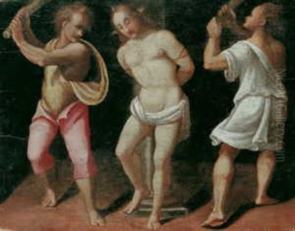 Christus An Der Geisselsaule - view 1