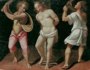 Christus An Der Geisselsaule by Sebastiano Del Piombo