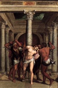 The Flagellation by Sebastiano Del Piombo