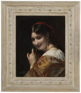 Gypsy Girl by Etienne Adolphe Piot