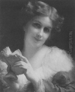 Beauty And The Book by Etienne Adolphe Piot