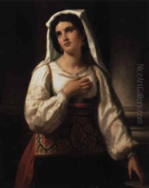 Portrait Of A Young Italian Girl - view 1