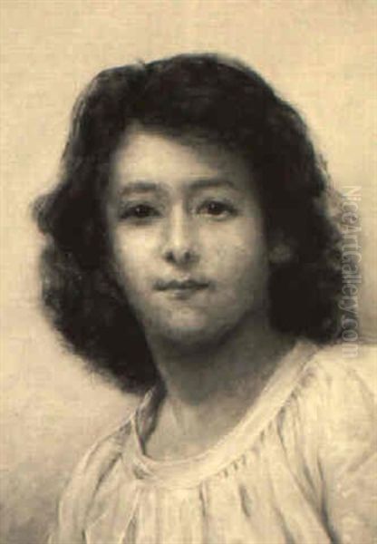 Portrait Of A Young Boy In A White Chemise - view 1